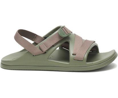 Sandalias Chacos Hombre Chillos Sport Verde España FCDR35874